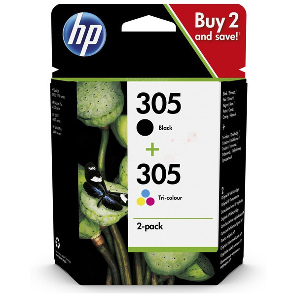 Original HP 305 / 6ZD17AE Multipack 220 Seiten
