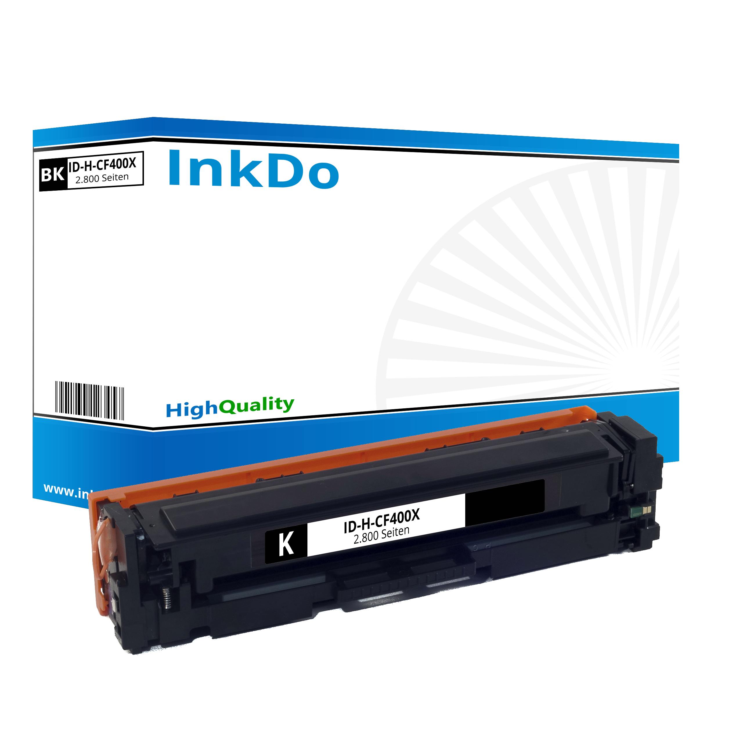Alternativ zu HP CF 400X / 201X Toner Schwarz
