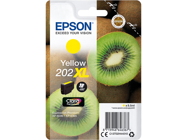 Original Epson 202XL Patrone Schwarz C13T02G14010