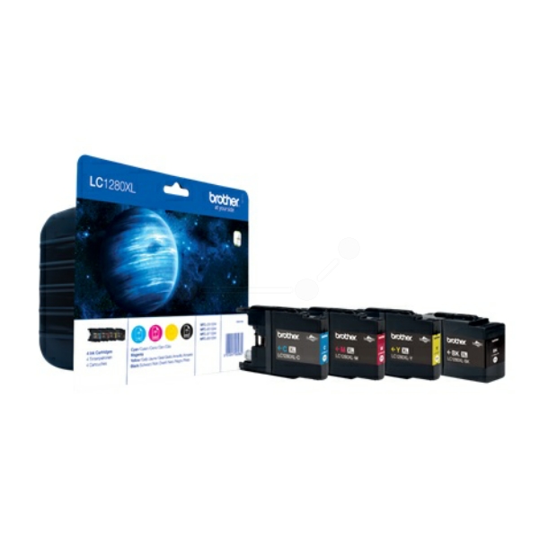 Original Brother LC 1280 XL Multipack BKCMY