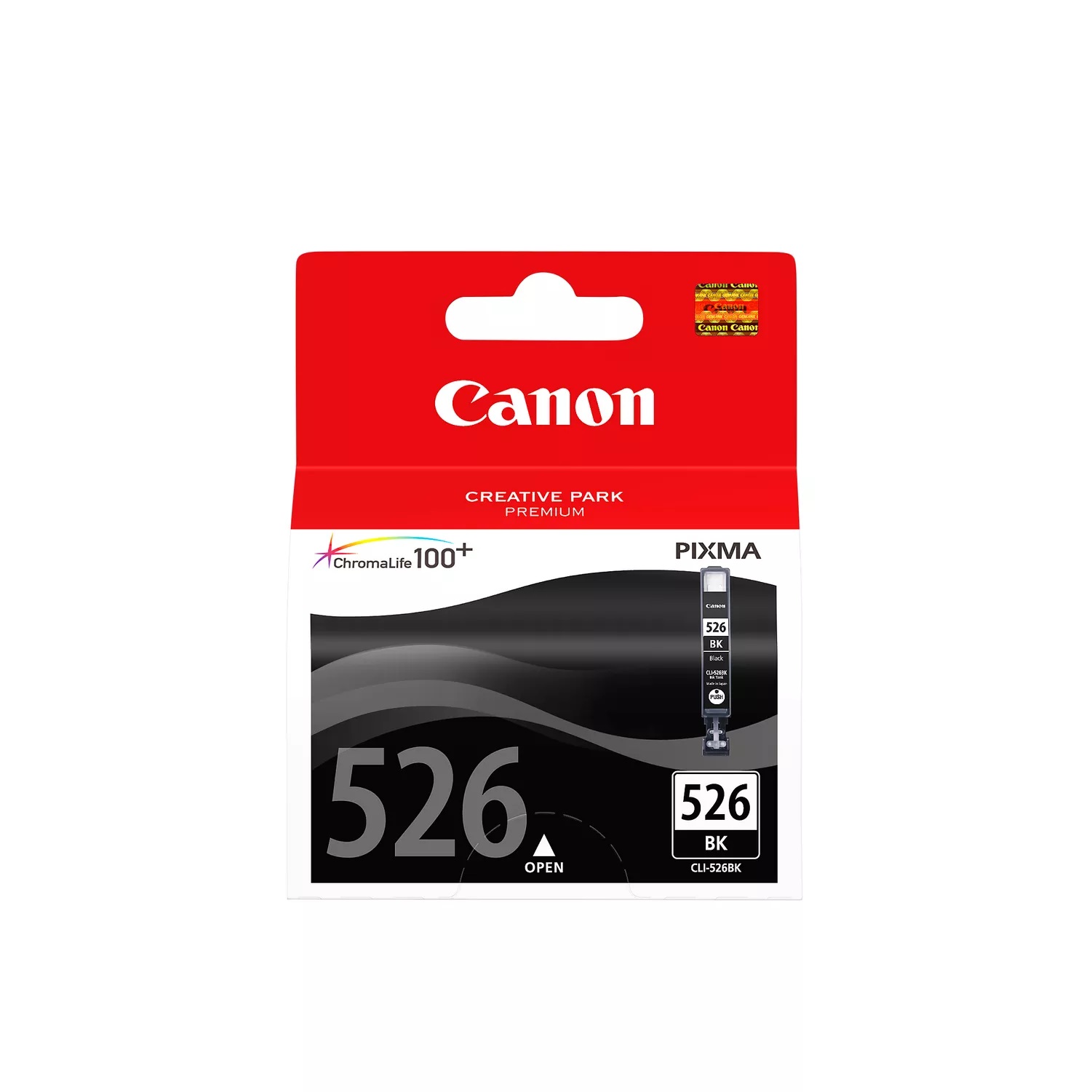 Original  Canon CLI 526 BK Patrone Schwarz
