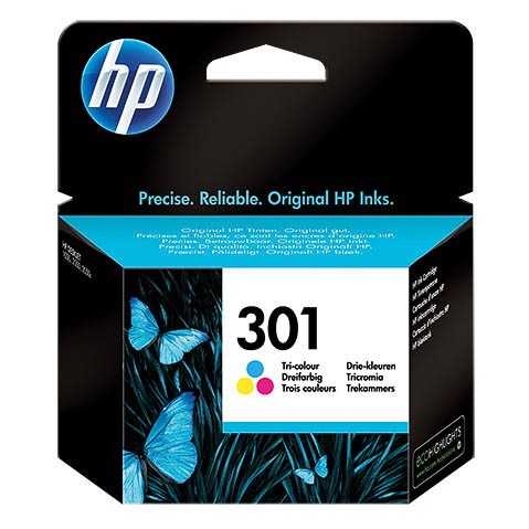Original HP 301 / CH562EE Druckerpatrone Color