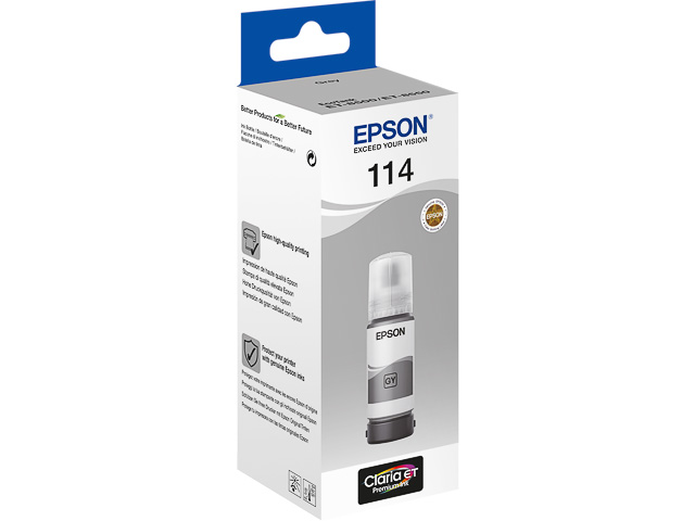 Original Epson 114 Tinten Grau 70 ml