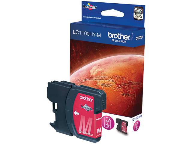Original Brother LC 1100 HY M Tintenpatrone Magenta