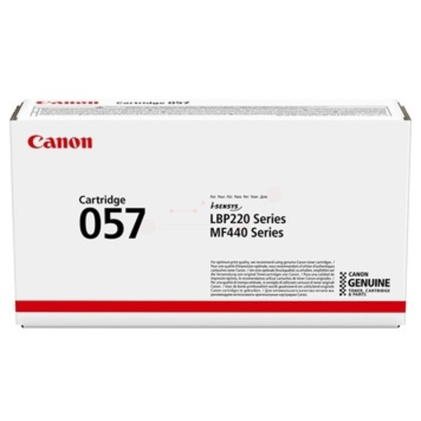Original Canon 057 Toner Schwarz 3.100 Seiten