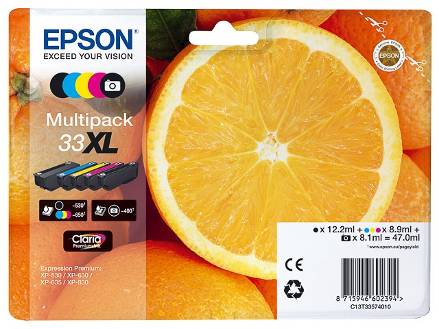 Original Epson 33XL Multipack T3357